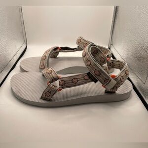 Teva Hurricane Universal Patterned Sandals with Adjustable Straps size 9 women